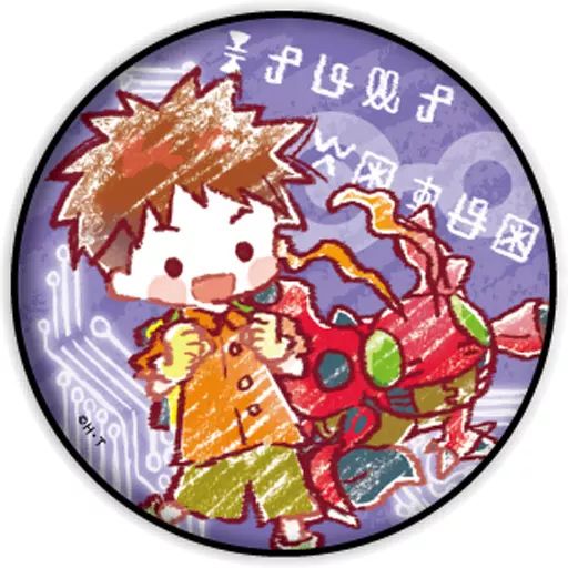 中古】バッジ・ピンズ 泉光子郎＆テントモン 「デジモンアドベンチャー