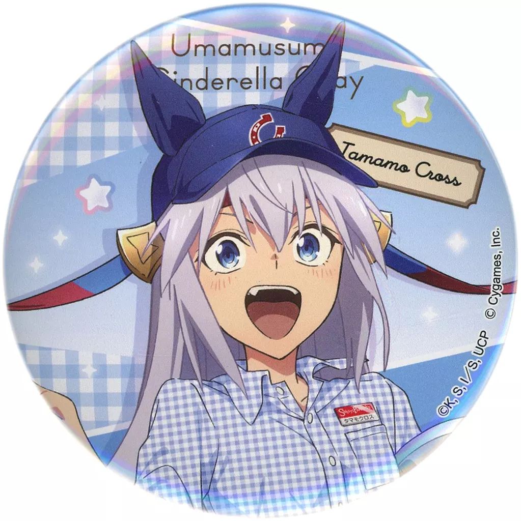 中古】バッジ・ピンズ タマモクロス 75mm缶バッジ 「ウマ娘 シンデレラ