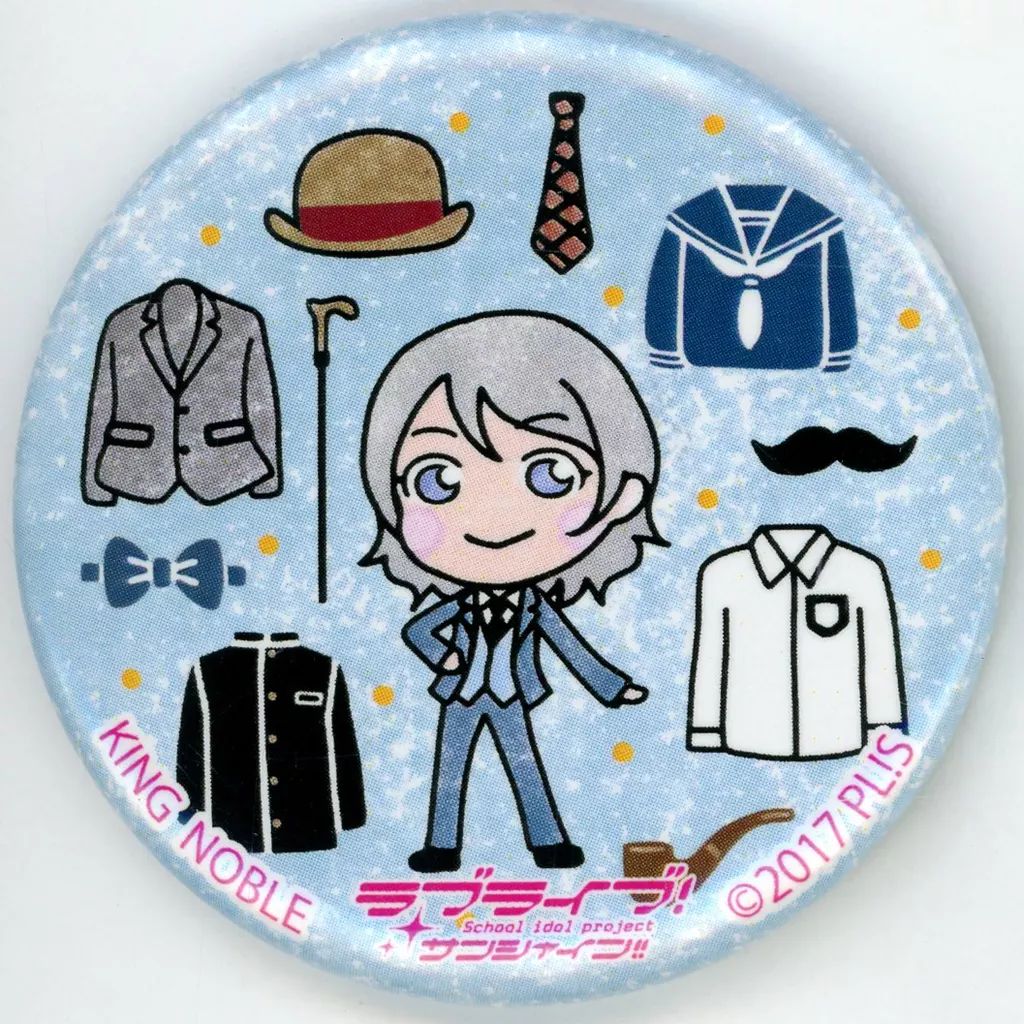 中古】バッジ・ピンズ 渡辺曜(キングノーブル) まちあるき缶バッジ