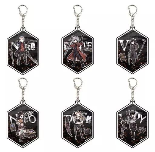 中古】キーホルダー・マスコット(キャラクター) 全6種セット 「デビル