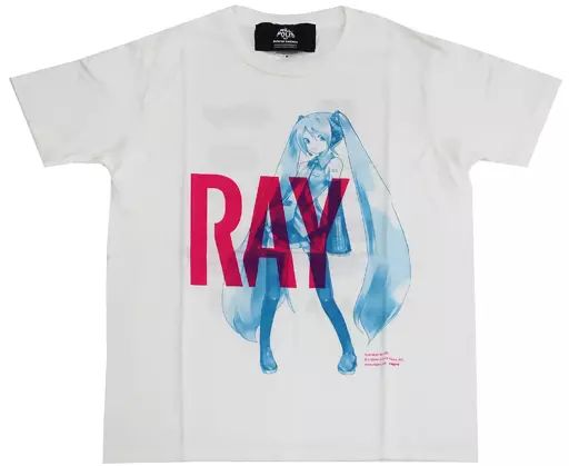 中古】Tシャツ(キャラクター) 初音ミク コラボRAY Tシャツ ホワイト M