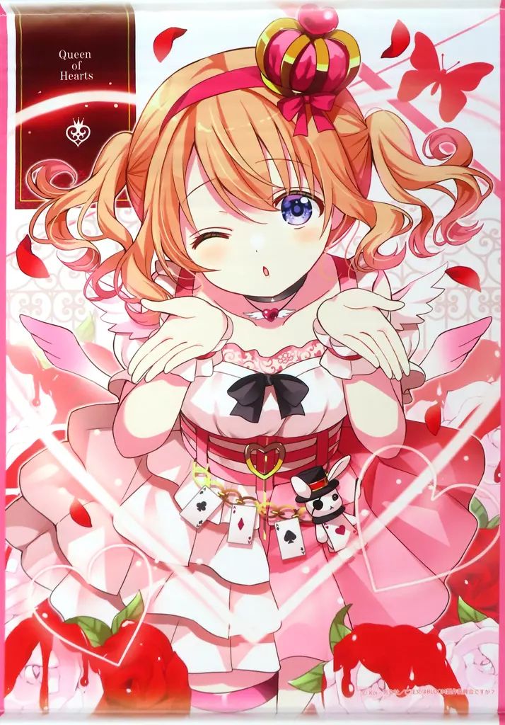 中古】タペストリー Queen of Hearts ココア B2タペストリー 「ご注文