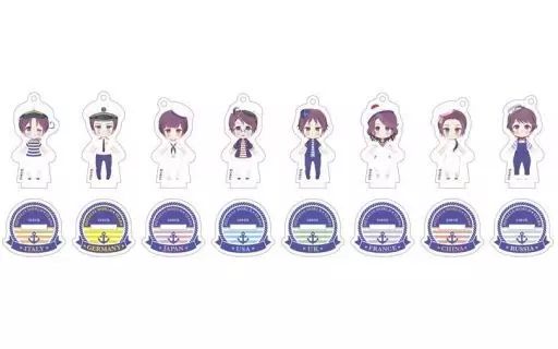 雑貨 全8種セット ヘタリア World Stars アクリルキーホルダーコレクション vol 2