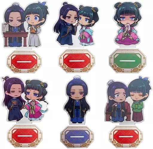 アクリルスタンド アクリルパネル 全6種セット 表情が変わるチェンジングアクリルスタンド 薬屋のひとりごと