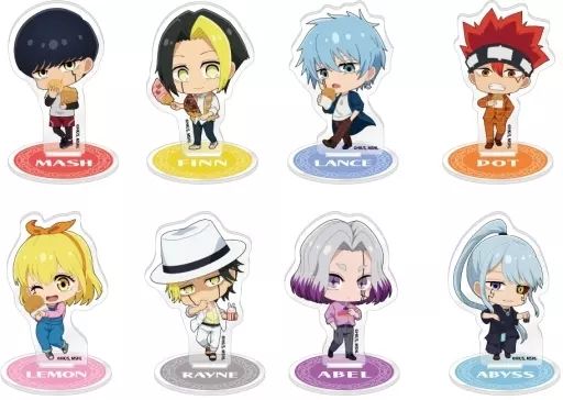 アクリルスタンド アクリルパネル 全8種セット マッシュル-MASHLE- トレーディングアクリルスタンド