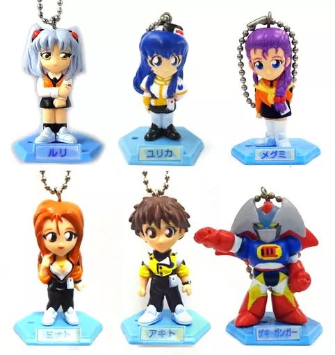 中古】キーホルダー・マスコット(キャラクター) 全6種セット キー