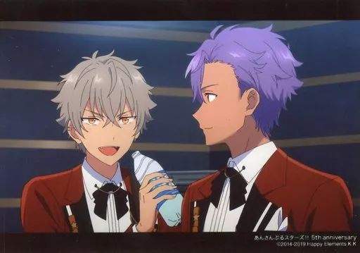 乙狩アドニス　大神晃牙 中古】キャラカード 19：大神晃牙＆乙狩アドニス 5th anniversary