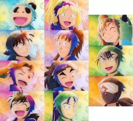 キャラカード 全11種セット 忍たま乱太郎 放送30周年記念 アニメイトフェア トレーディング Ani-Art aqua label 第1弾 アクリルカード ver.B