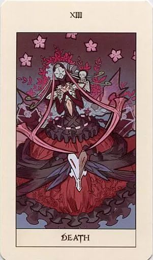 【グランブルーファンタジー】アーカルムシリーズタロットカード【グラブルフェス】 中古】キャラカード(キャラクター) DEATH 「GRANBLUE FANTASY-グラン