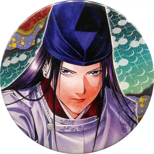 ヒカルの碁 コレクション缶バッジ 小畑健展 藤原佐為 中古】バッジ・ピンズ(キャラクター) 藤原佐為(カラー) 「ヒカルの碁