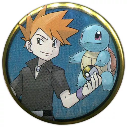 バッジ ピンズ グリーン＆ゼニガメ ポケットモンスター 缶バッジコレクション ～カントー編～ ポケモンセンター