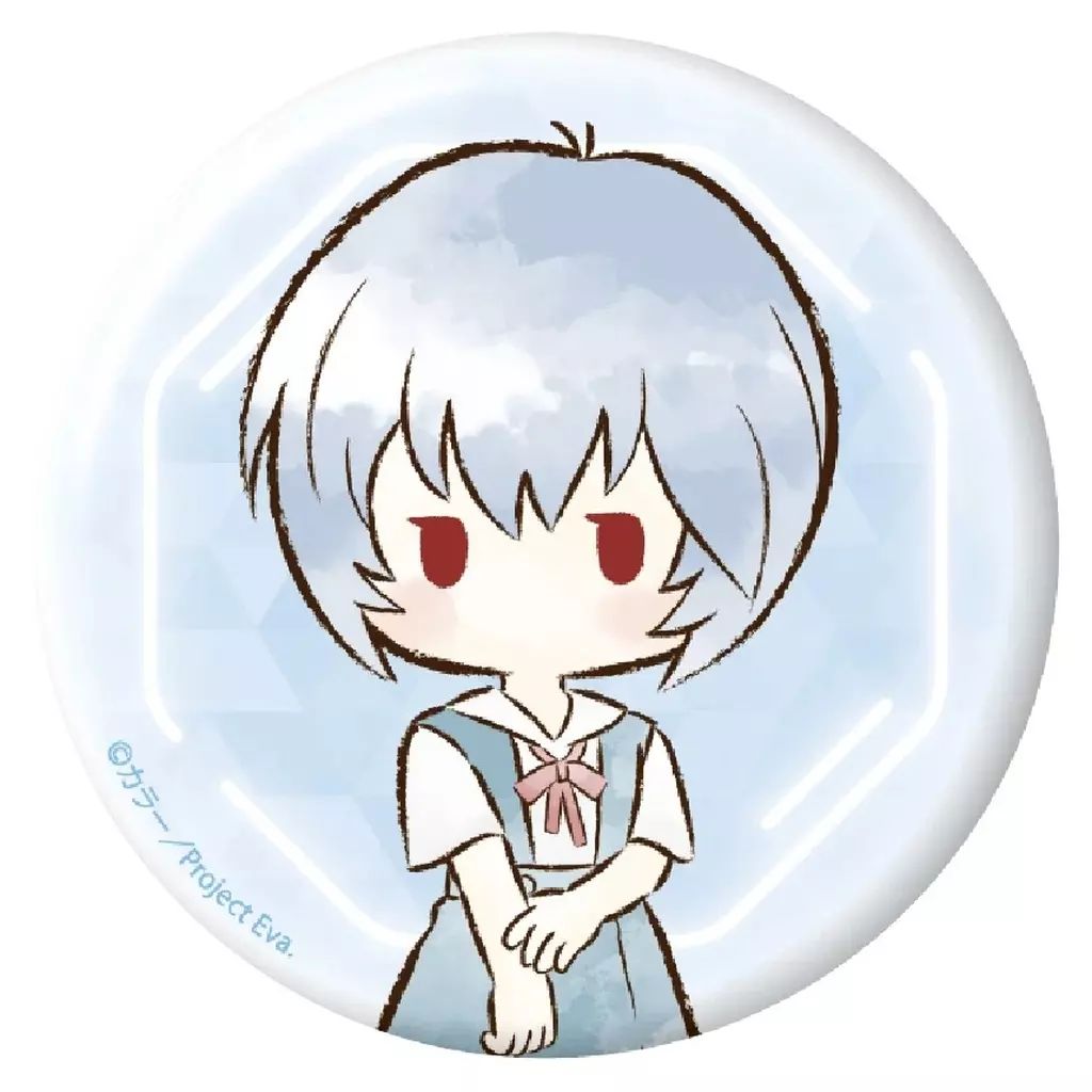 中古】バッジ・ビンズ 綾波レイ 「新世紀エヴァンゲリオン レトロちっ