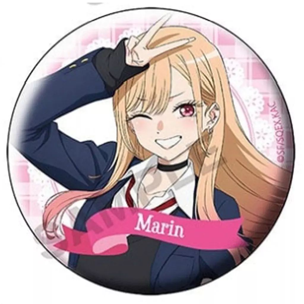 中古】バッジ・ビンズ 喜多川海夢(制服) 「TVアニメ その着せ替え人形