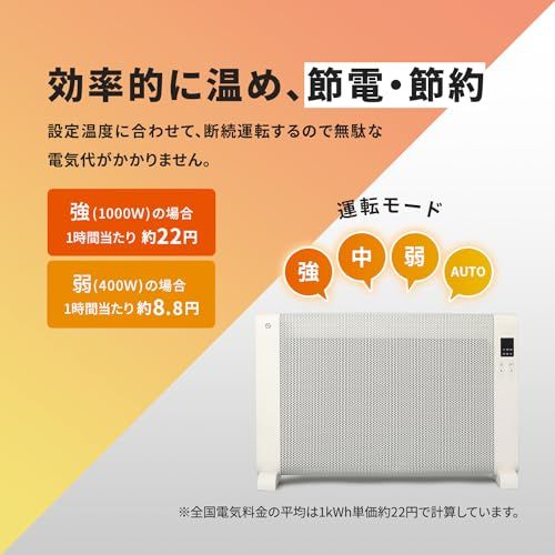 パネルヒーター 1000