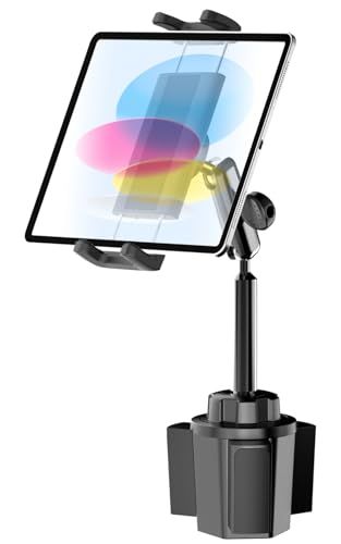 2025金属アーム Kolasels カップ タブレットホルダー 車 ipad ホルダー 車載 ドリンク タブレット 運転席 取り付け簡単 360度回転 自由調節 日本語説明書付き 4 13インチ多機種対応 Pr 125 b 84 f 2