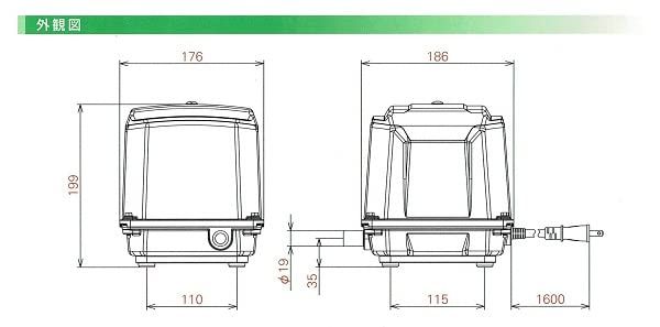  浄化槽用ブロア エアーポンプ ブロワ TIP-40 大晃 世晃 ダイアフラム 5586 def 6 その他 キッチン 食器