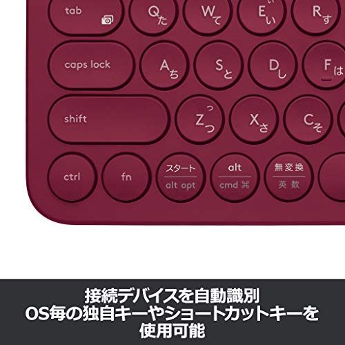  迅速に発送 ロジクール ワイヤレスキーボード 無線 キーボード 薄型 小型 K 380 RD Bluetooth ワイヤレス Windows Mac iOS Android Chrome 38 fd 8164 その他 キッチン 食器