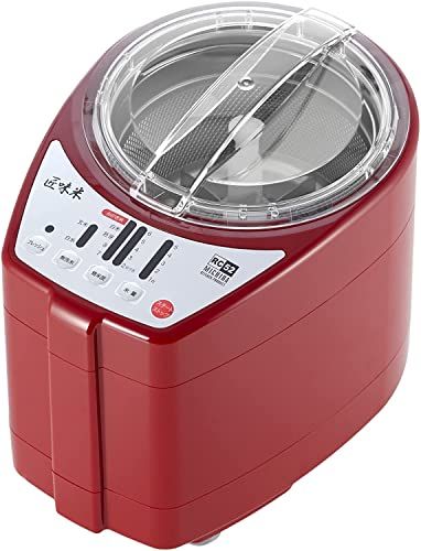 迅速に発送 山本電気 家庭用精米機 MICHIBA KITCHEN PRODUCT 匠味米 レッド MB-RC 52 R b 60 ad 1 e 9