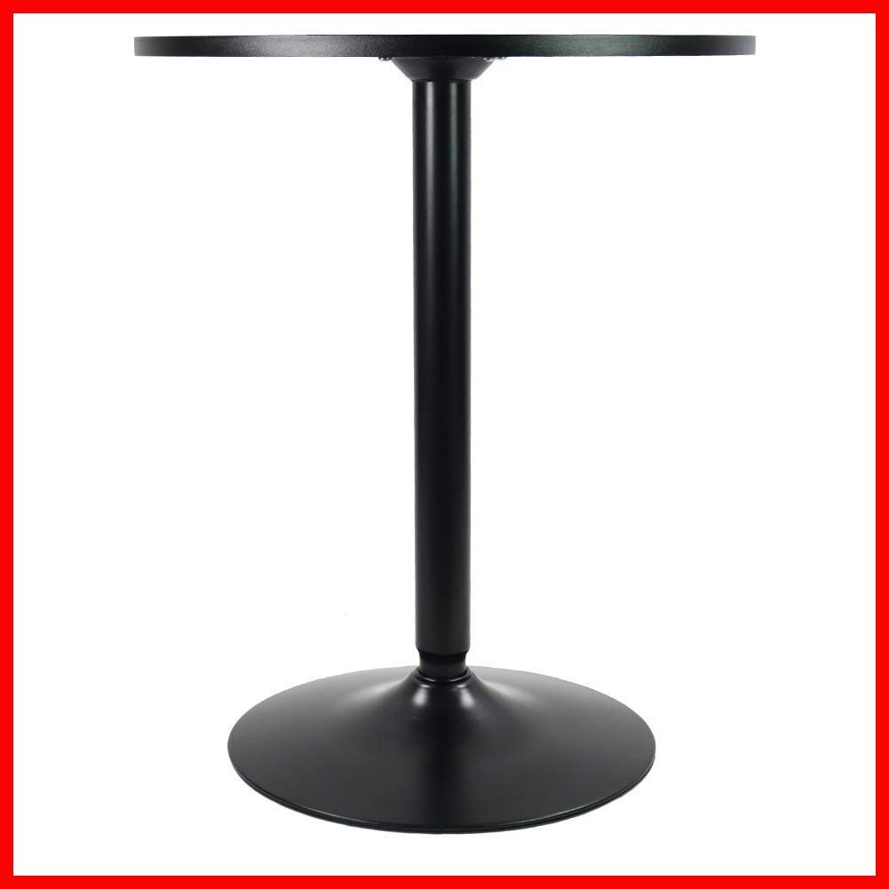 KKTONER バー丸テーブル カウンターテーブル カフェテーブル 2人用