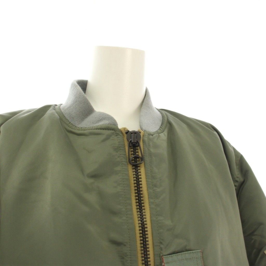 シンゾーン Shinzone MA-1 ミリタリージャケット 中綿ブルゾン F