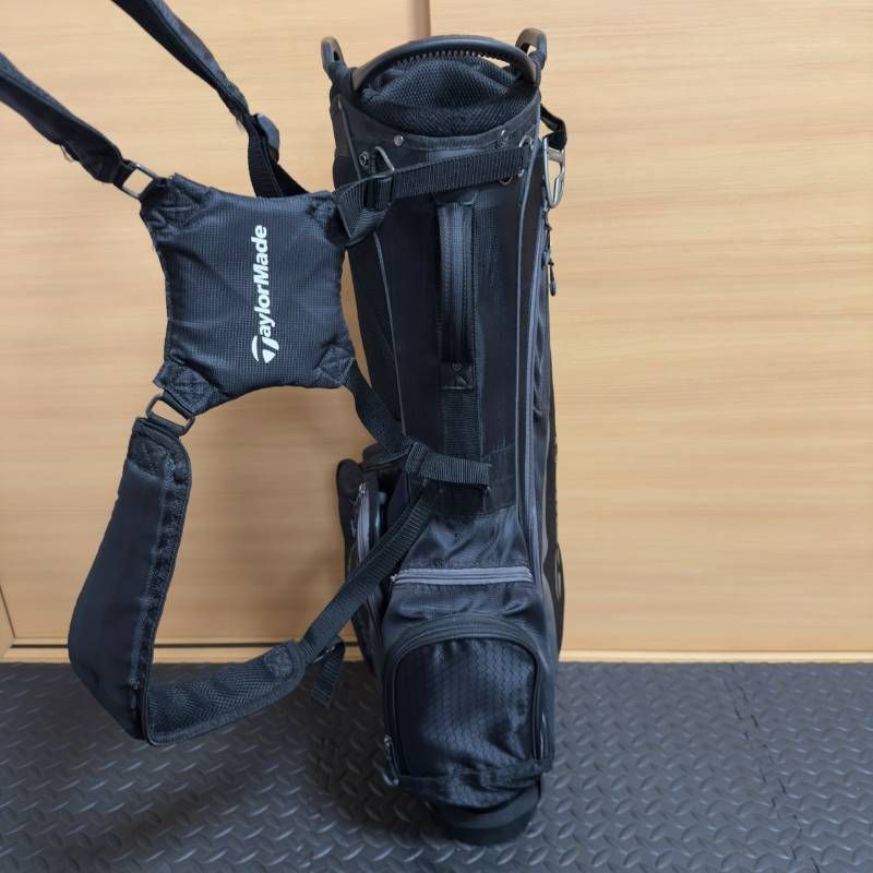 TaylorMade テーラーメイド キャディバッグ スタンド 軽量 ブラック