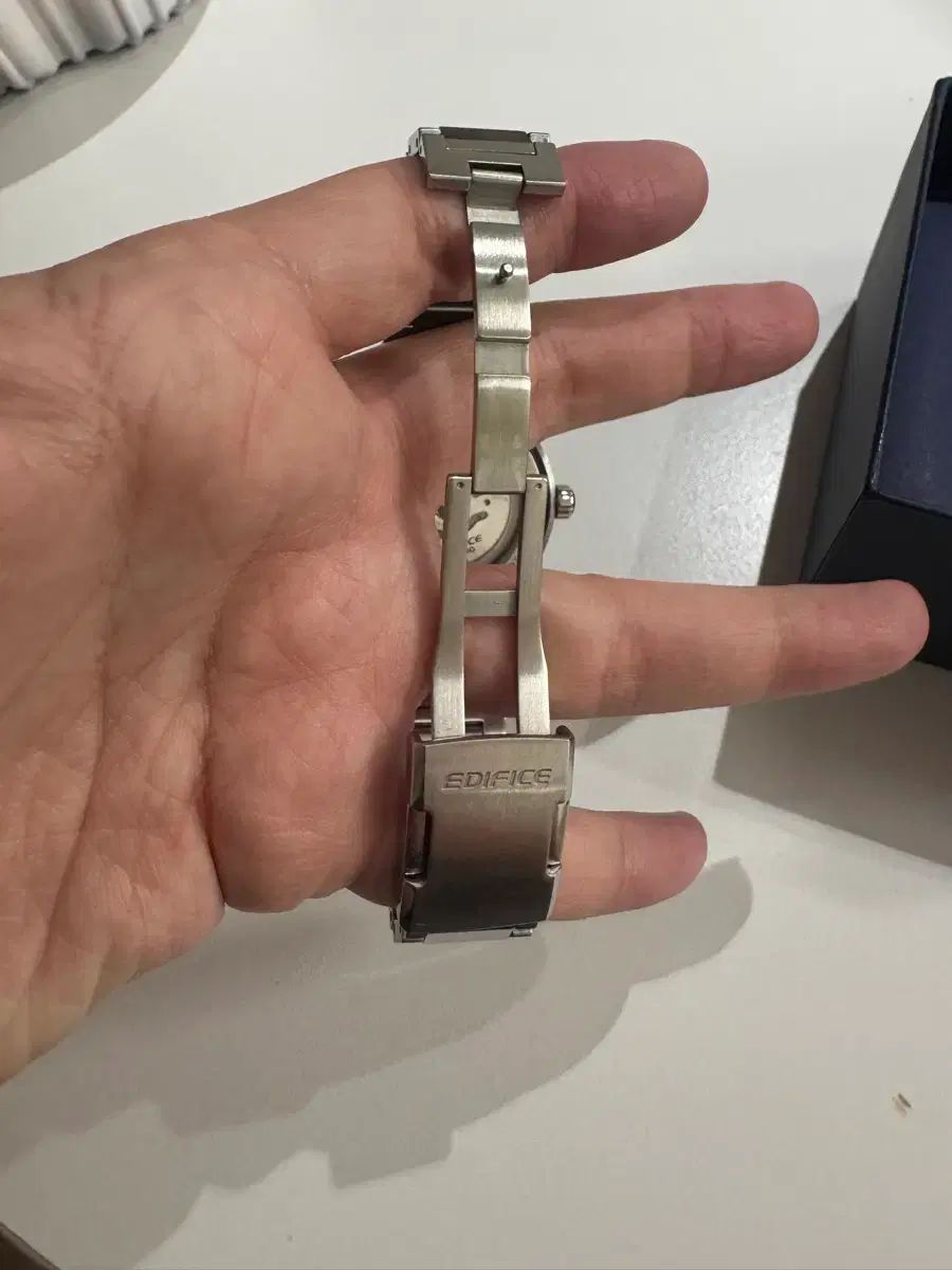  カシオ エディフィス オートマチック 時計 EFK 100CD 1ADR ベージュ系 自動巻き時計 腕時計(アナログ)