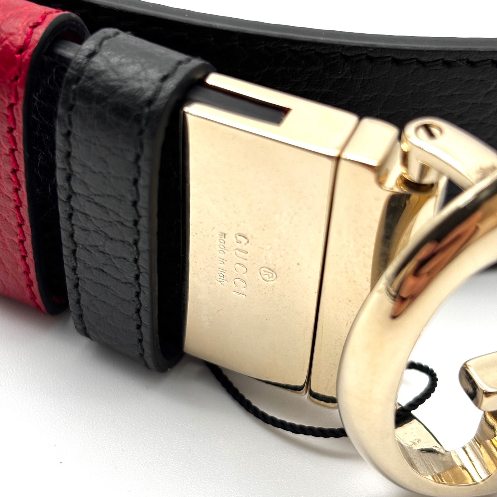 未使用保管品 GUCCI グッチ リバーシブル ベルト 2way インター