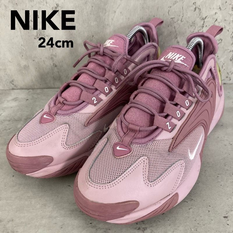 NIKE ZOOM 2K ナイキ ズーム 2K スニーカー 24cm ピンク ボルドー 紫