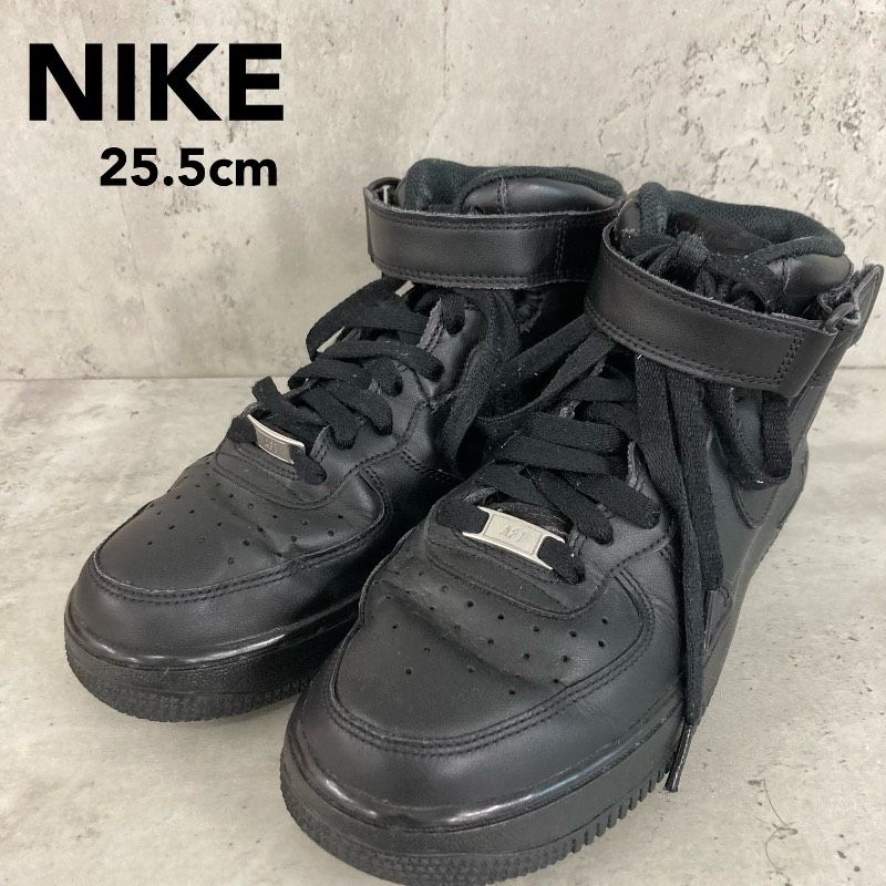 NIKE AIR FORCE 1 MID 07 ナイキ エアフォース 1 ミッド 07 ブラック