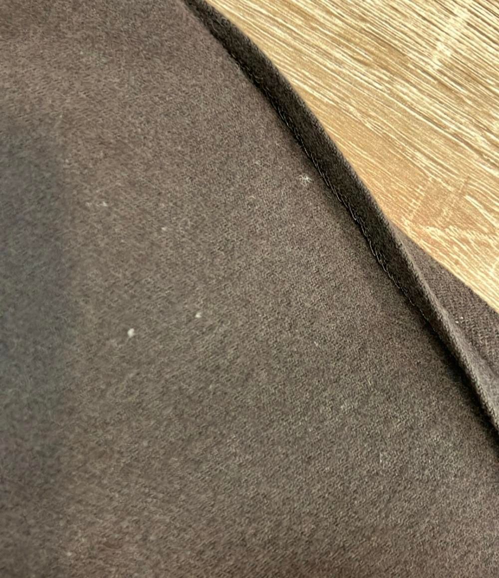 ワイズ 巻きスカート ロングスカート 3 ウール ラップ ブラウン YR-S23  