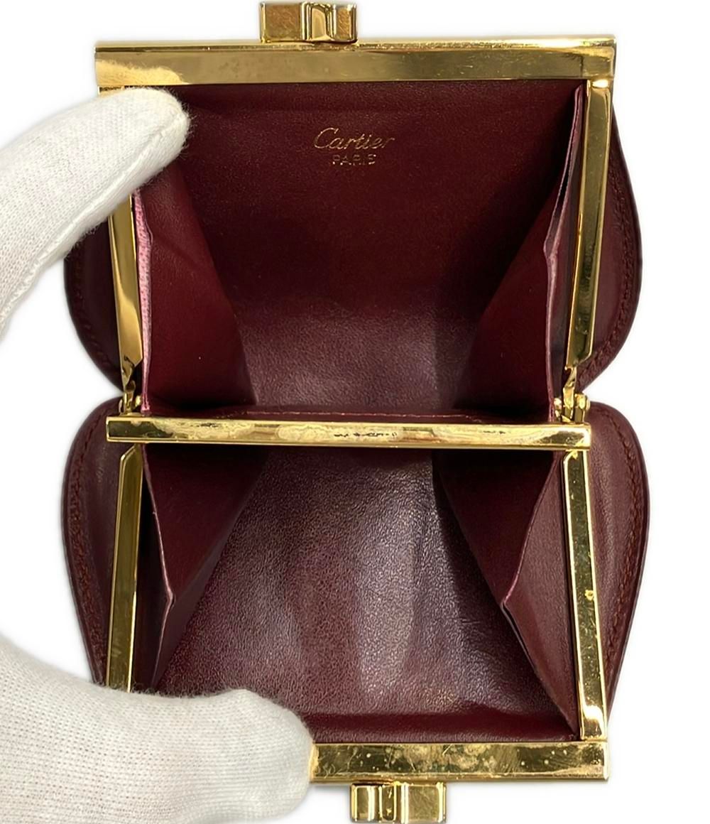 Cartier カルティエ がまぐちケース 未使用 Cartier カルティエ