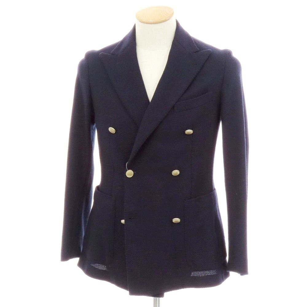 中古】タリアトーレ TAGLIATORE ウールカシミヤ ダブル6B テーラード