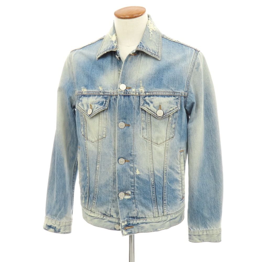 中古】ピーティートリノ PT TORINO ダメージ加工 コットン デニム