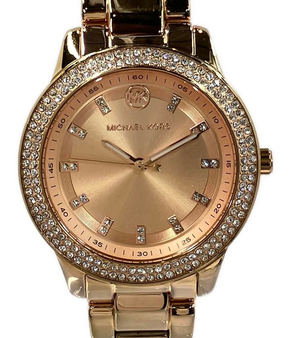 マイケルコース 腕時計 MK-4661 クオーツ ゴールド系 レディース