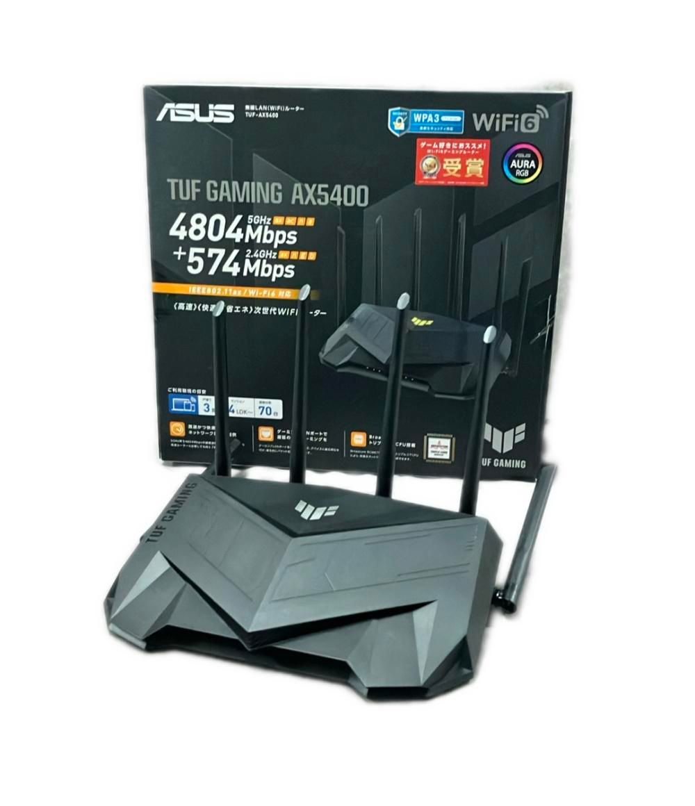 ASUS TUF Gaming AX5400 Wi-Fi 6 無線LANルーター ASUSのWi-Fi 6対応