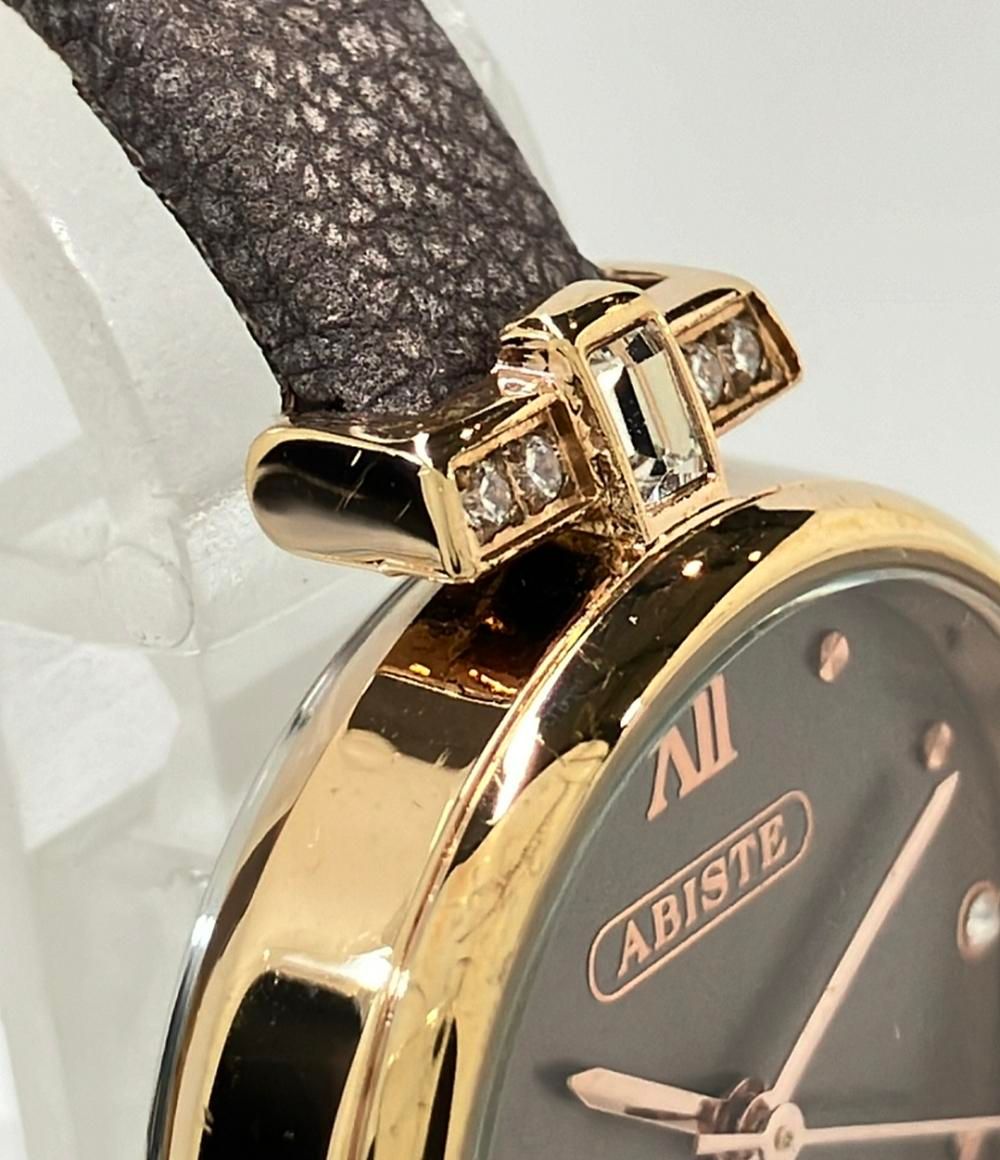 アビステ 腕時計 クオーツ シルバー レディース ABISTE - メルカリ