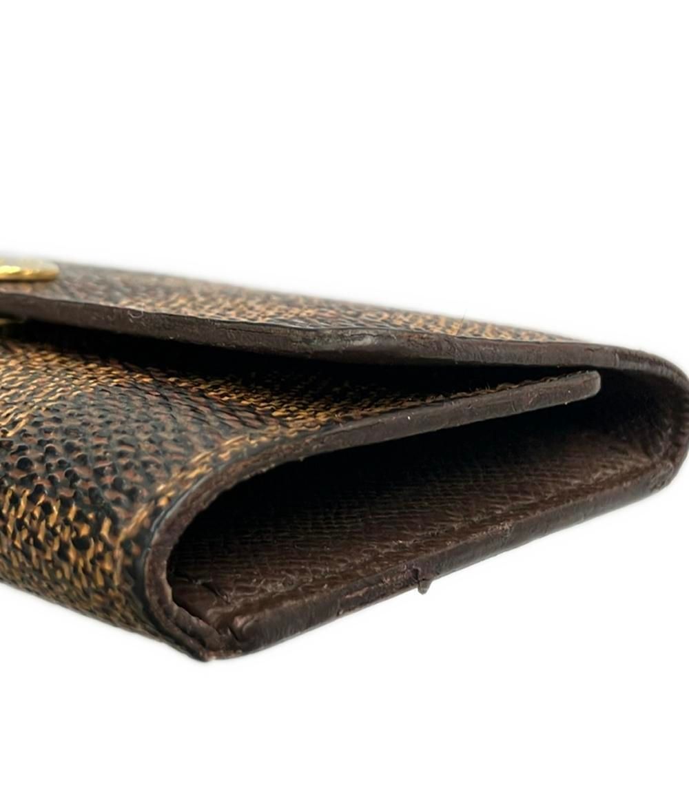 ルイ・ヴィトン 6連キーケース ミュルティクレ6 ダミエ エベヌ N62630