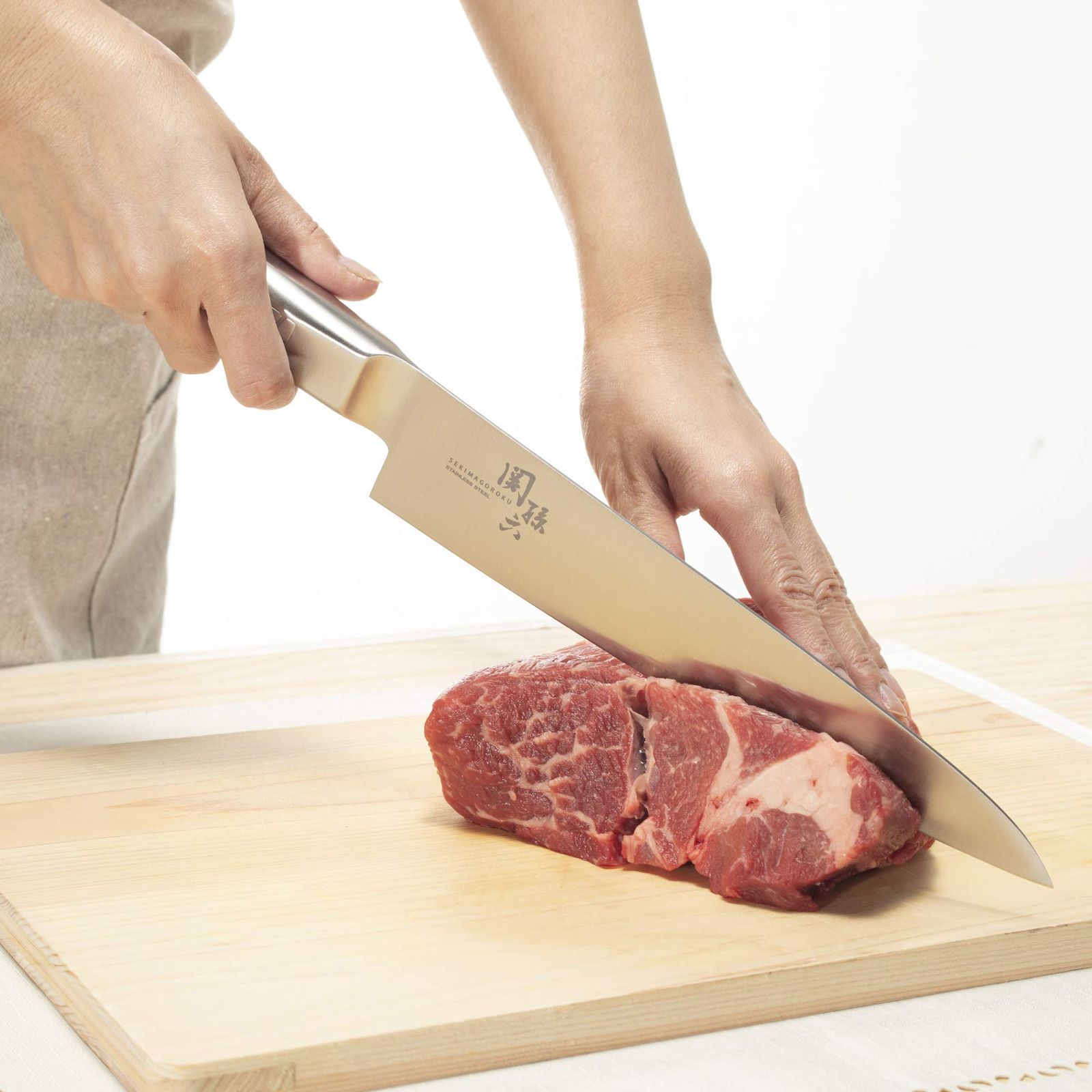 貝印 KAI 牛刀 包丁 関孫六 オール ステンレス 210 mm 日本製 093 AB 5638