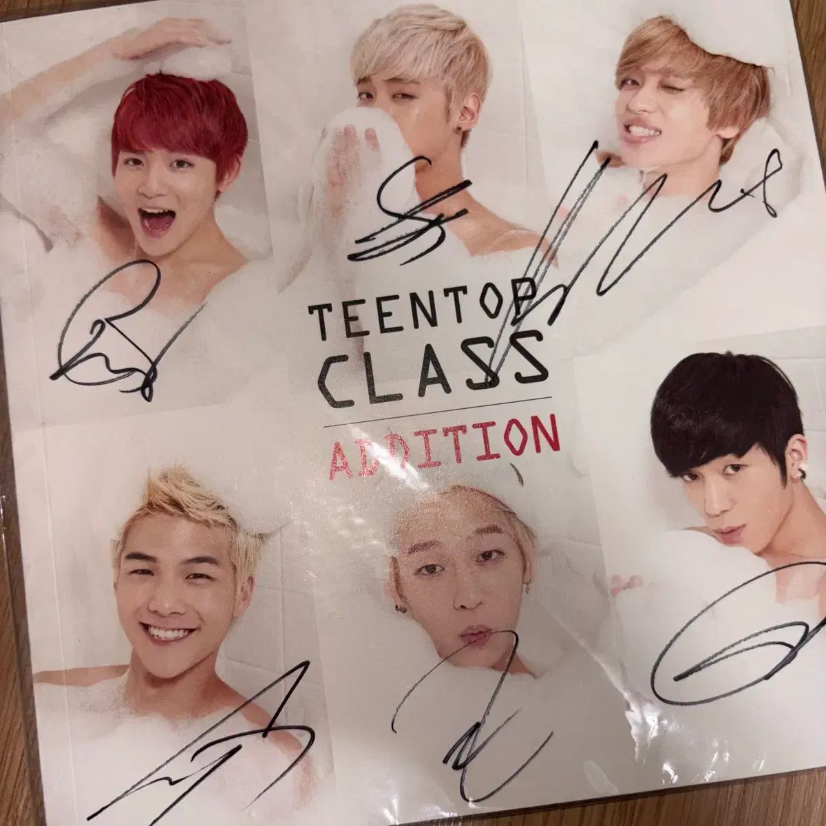 TEEN TOP（ティーントップ） disgraceサイン アルバム チョンジ(CHUNJI