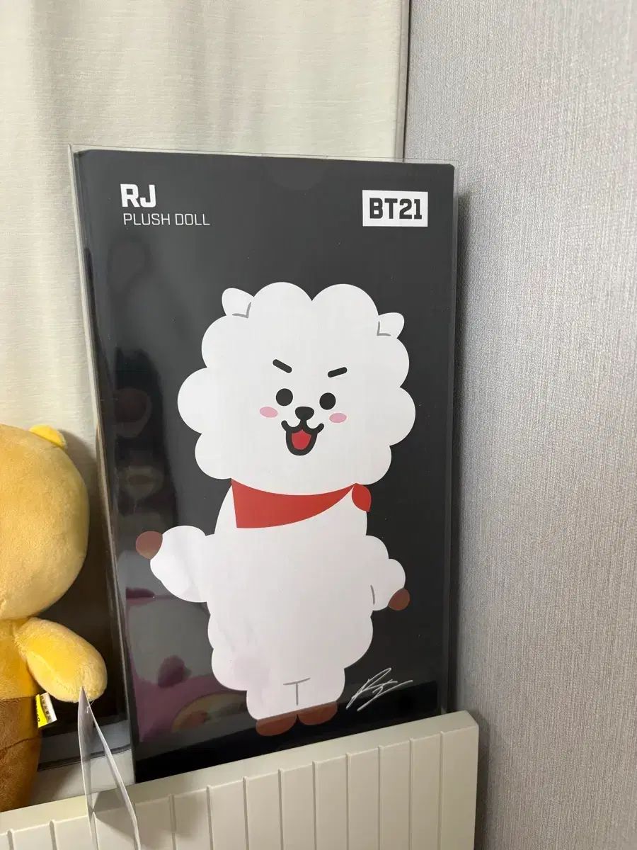 BT21 スタンディング ドール PLUSH ドール RJ bts - メルカリ