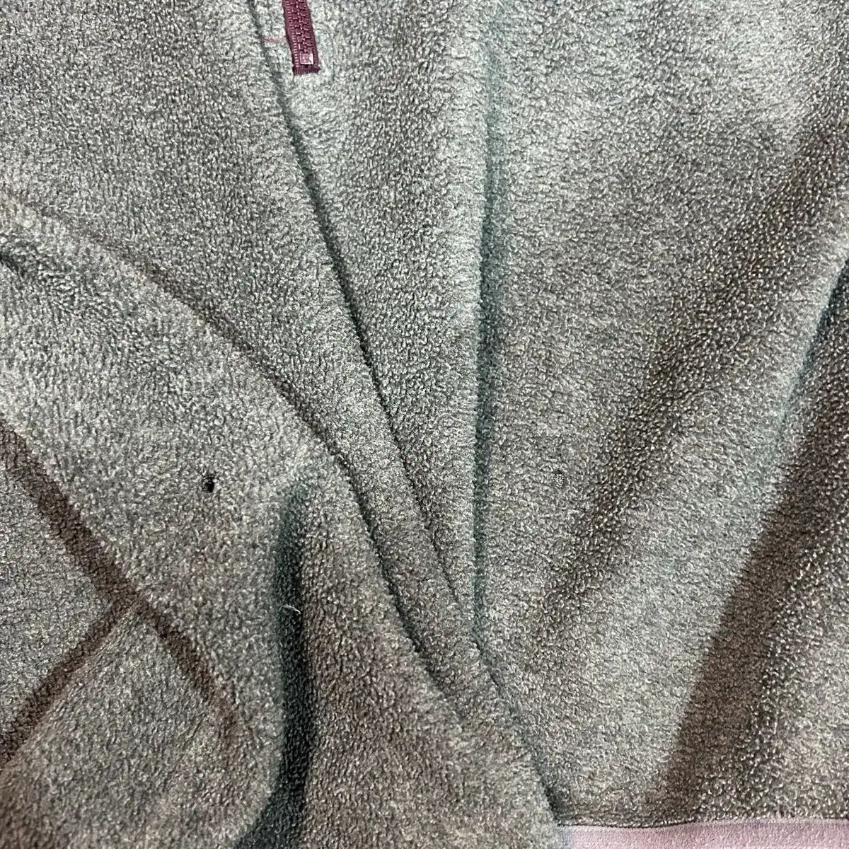 フリース ハーフジップアップ