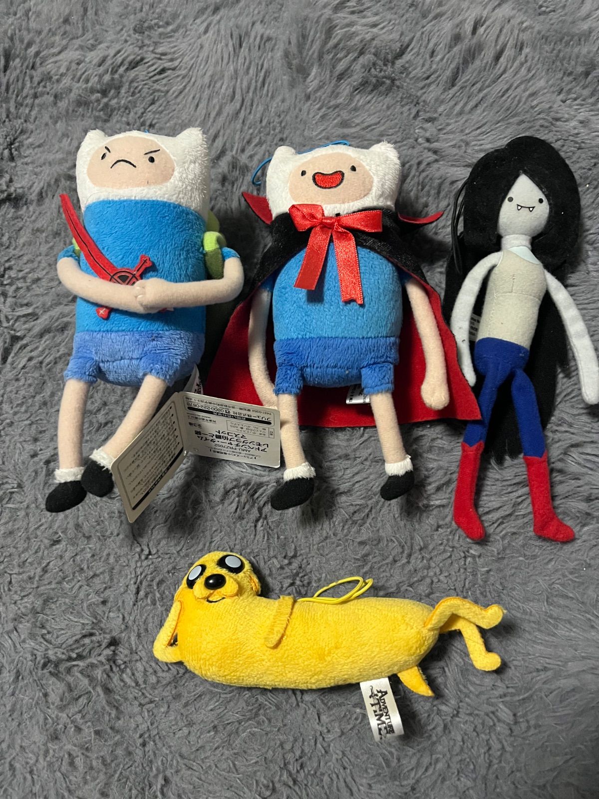 アドベンチャータイム ぬいぐるみ 4体セット