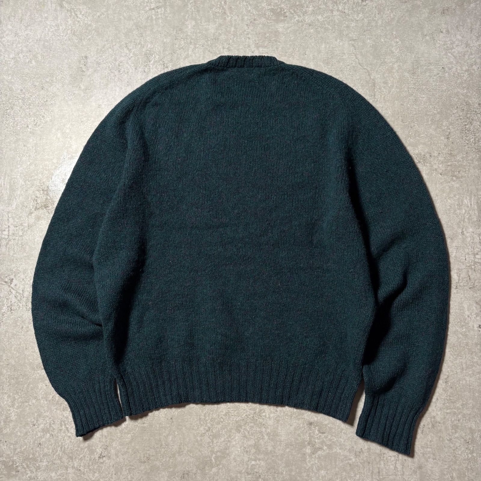 1980s~1990s “Brooks Brothers” Scottish Wool Crew Neck Knit - メルカリ