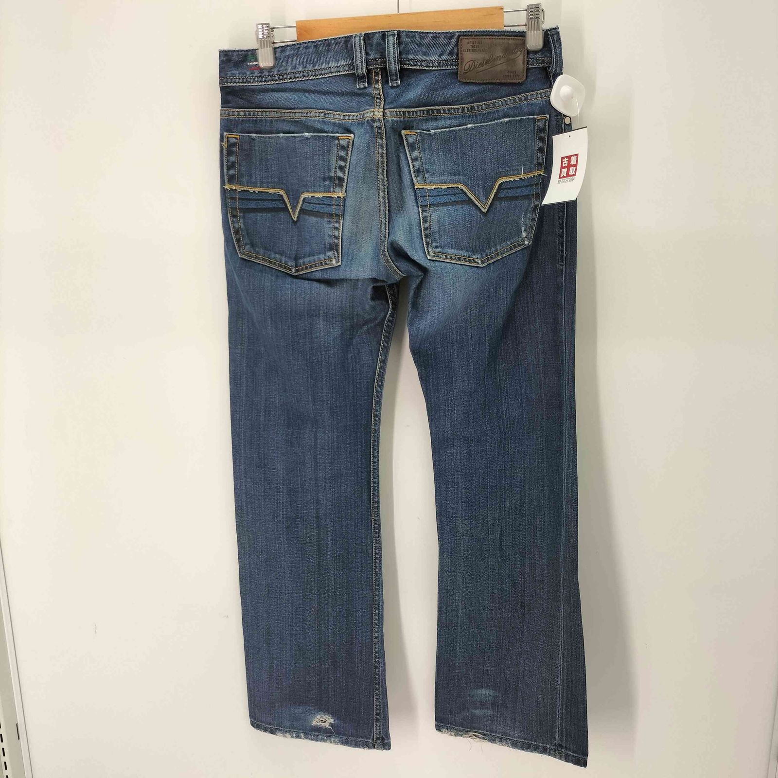 ディーゼル DIESEL ZATINY ローライズ ストレートデニム メンズ W30