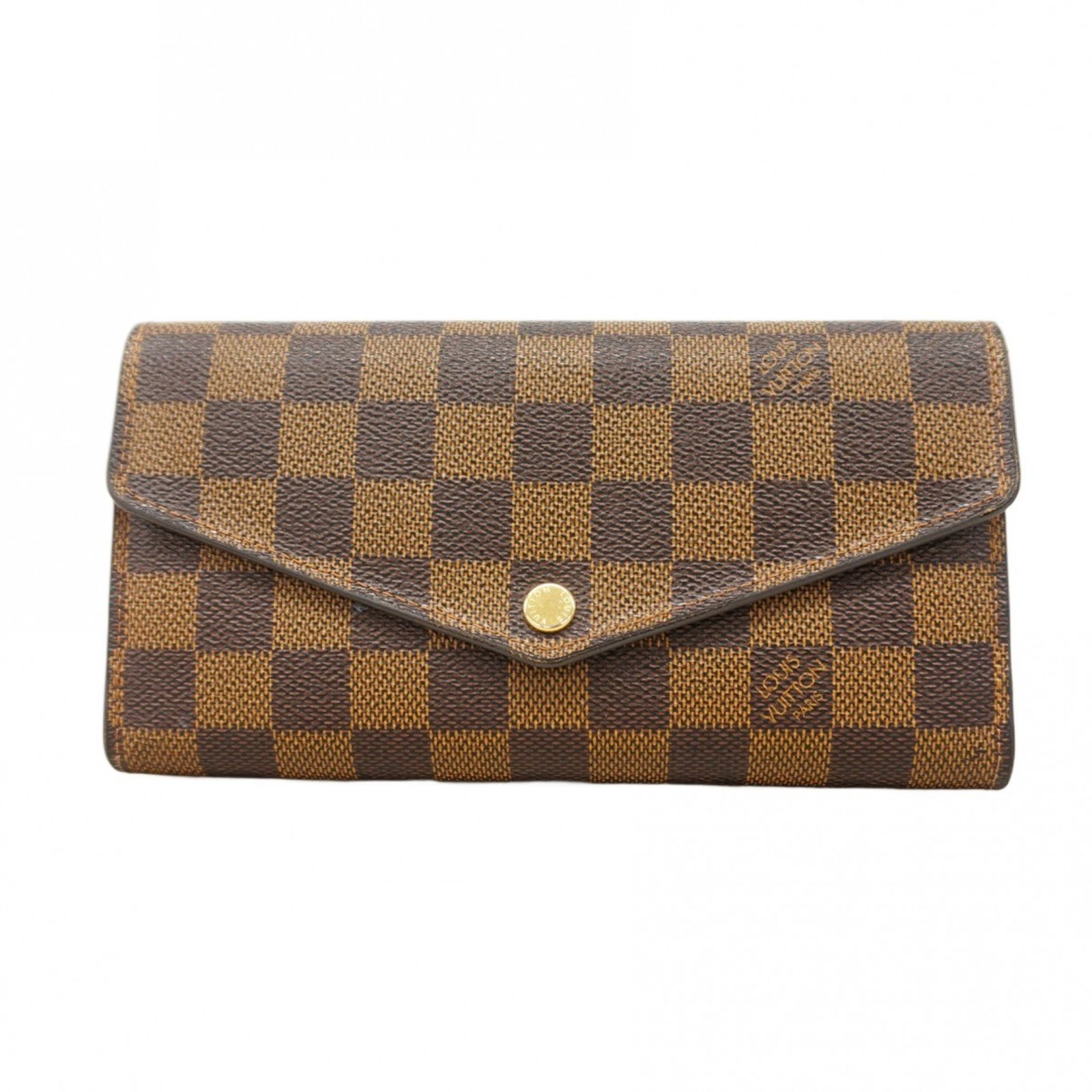 ルイヴィトン ポルトフォイユサラ ダミエ エベヌ 長財布 N63209 箱付き ルイ・ヴィトン(Louis Vuitton) ルイ・ヴィトン 長財布 ダミエ