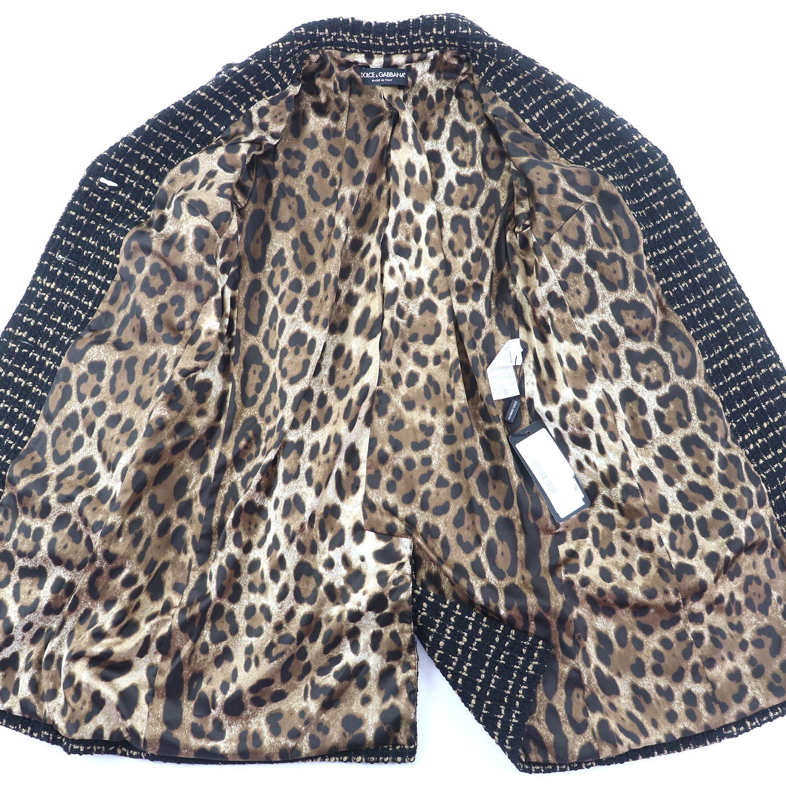 未使用品△DOLCE&GABBANA ドルチェ＆ガッバーナ F0P93T ウール 裏地