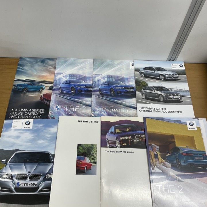 車のカタログ まとめ売り △01)【1点限り!】BMW カタログ・資料・パンフレットなど まとめ売り約