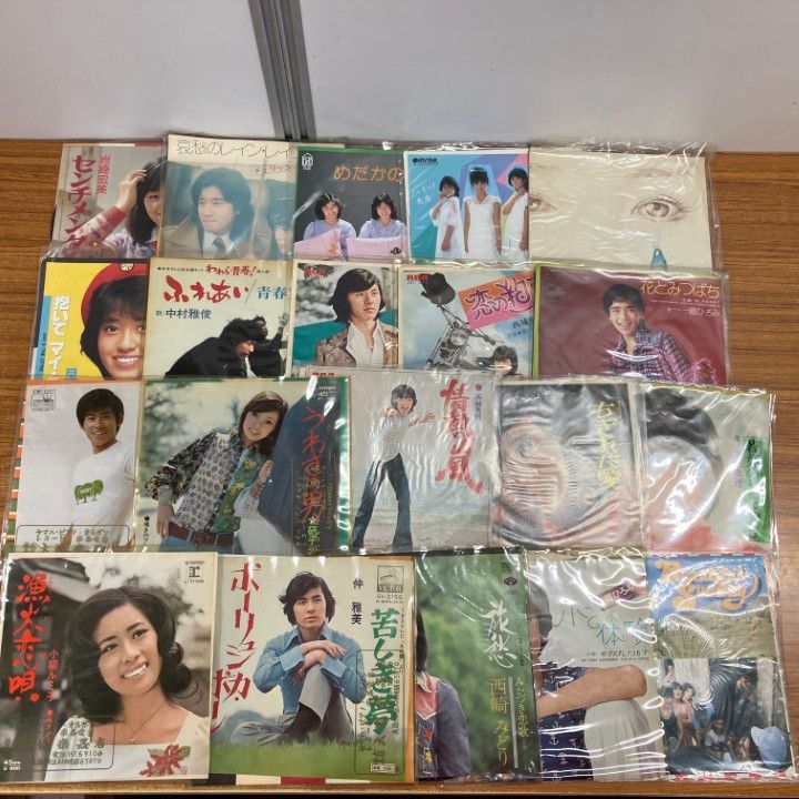 レトロ　昭和歌謡レコード　まとめ売り 昭和歌謡 レコード まとめ売り EP 盤 8点 匿名配送 - メルカリ