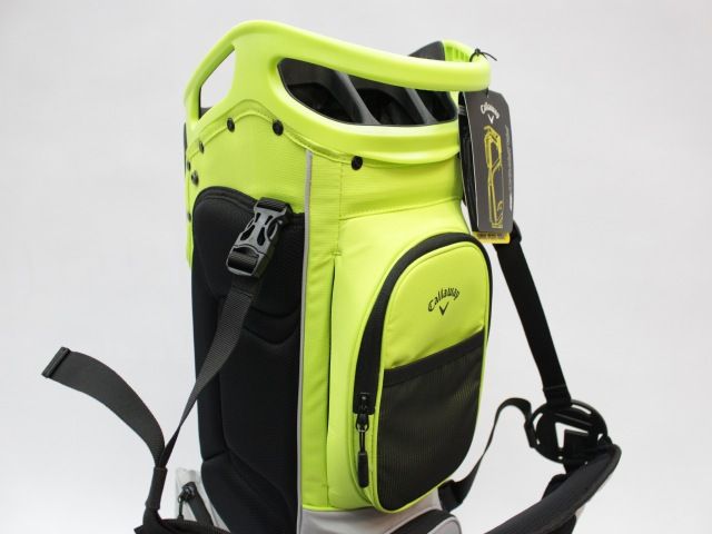  キャロウェイ 2026 Fairway14 スタンドバッグ ライム シルバー 14分割口 USモデル 7471 練習ネット ゴルフバッグ キャディバッグ ゴルフ