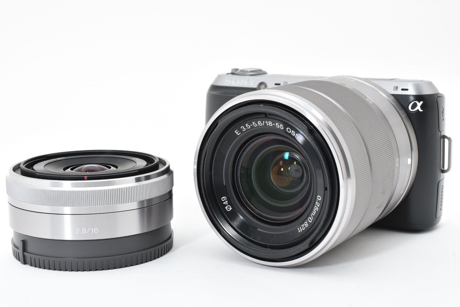 ソニー SONY NEX-C3 ＋ E F3.5-5.6 18-55mm OSS ＋ E F2.8 16mm 《S
